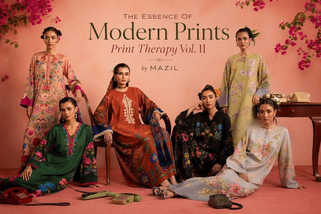 Print Therapy Vol II by Mazil: A Refined Expression of Modern Printed Kaftans